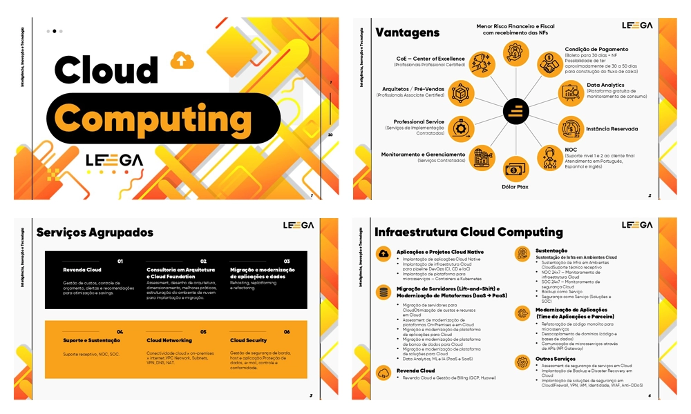 Apresentações Corporativas Leega