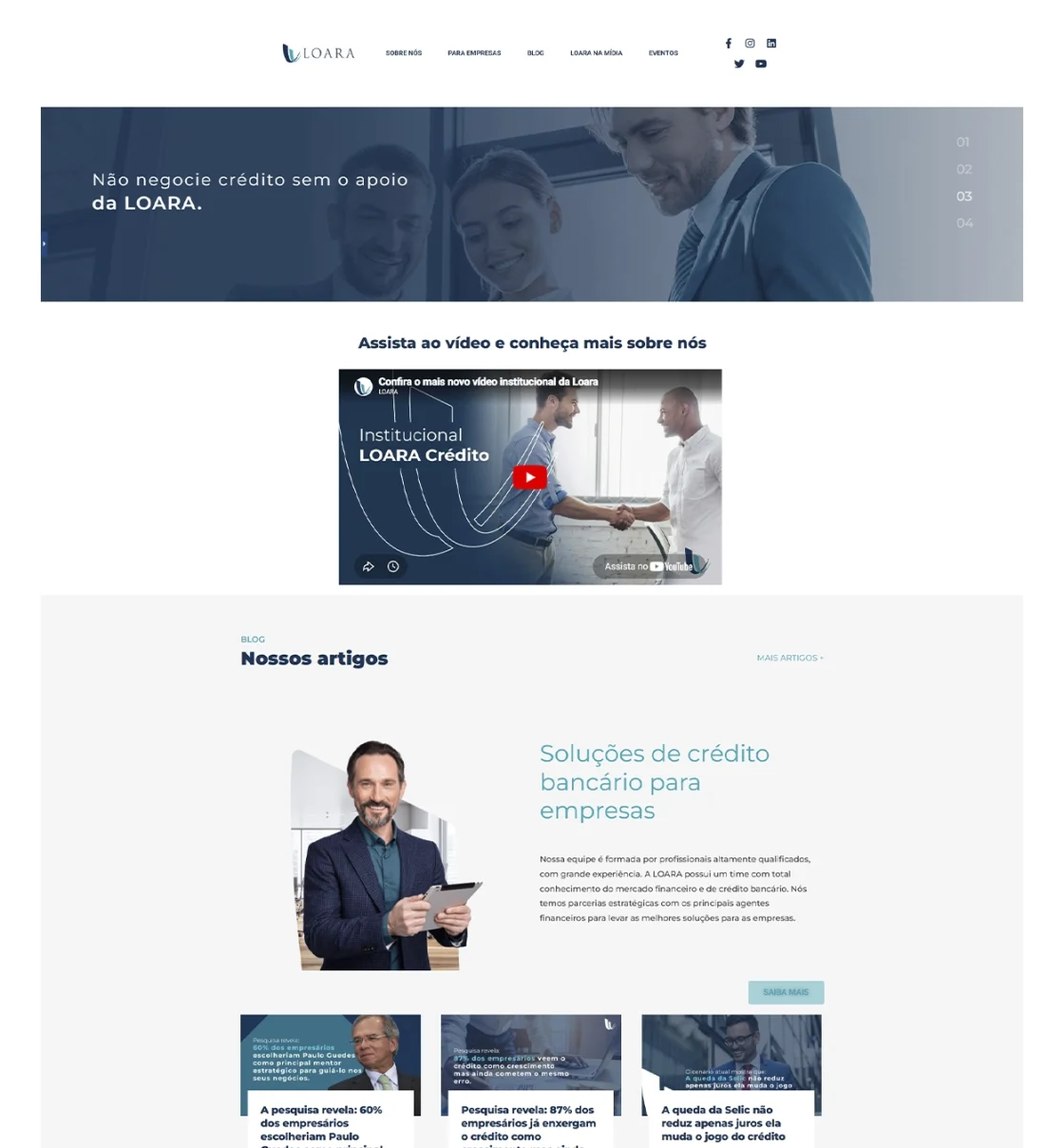 Webdesign Loara | Crédito Bancário