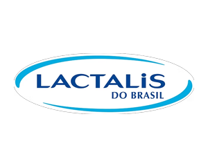 Logo da Lactalis, líder do setor lácteo