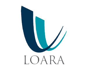 Logo da Loara, especializada em crédito para empresas