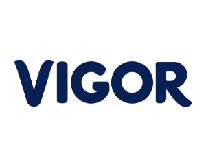 Logo da Vigor, empresa do setor alimentício